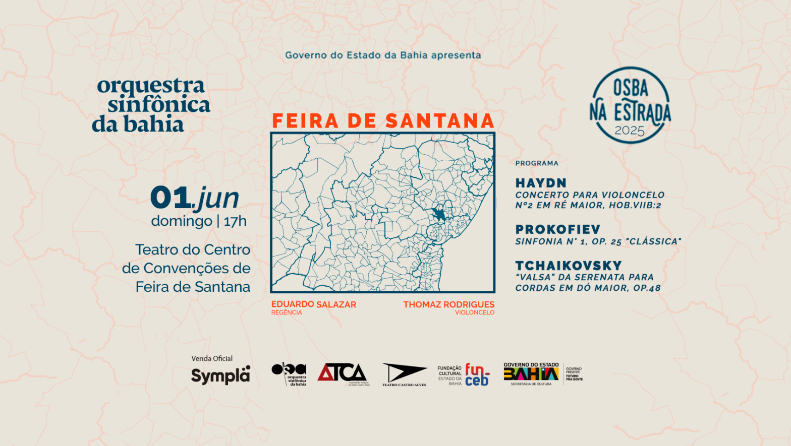 Osba Pa OSBA na Estrada – Orquestra Sinfônica da Bahia