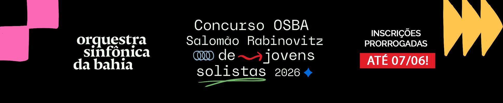 Concurso OSBA Salomão Rabinovitz de Jovens Solistas 2026